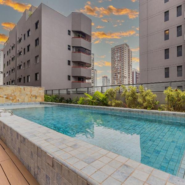 509 Luxo No Brooklin C/ Ar condicionado + Piscina - Foto 4