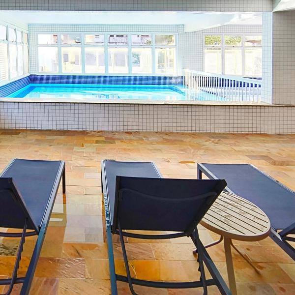 Apartamentos a 100m Praia das Toninhas PISCINA AQUECIDA - Foto 2
