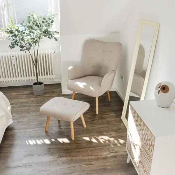 Wolfsburg में, होटल 3 Zimmer Apartment zentral und ruhig - Nähe Autostadt, Parkplatz und WLAN - CityStay Beetle