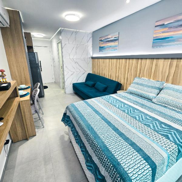 VDP203-Flat com piscina e sauna a 100m da praia - By Oasis Ferias - Foto 2