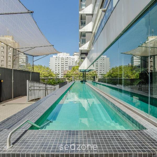 Studio c/ piscina e acesso fácil ao Metrô FRE2112