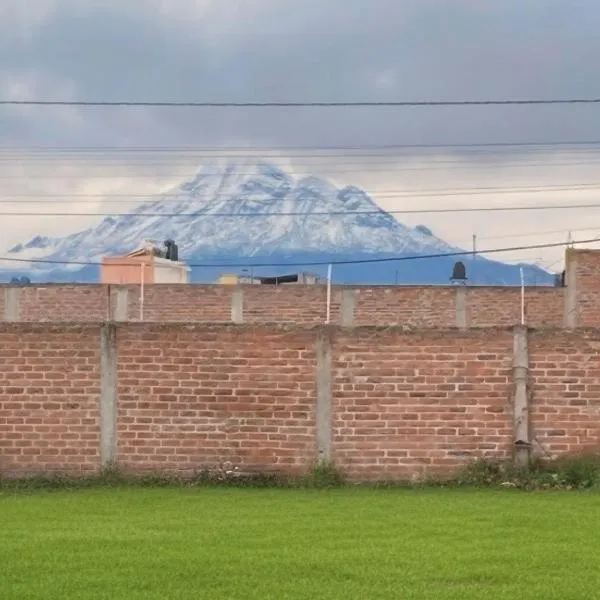 Casa familiar con vista al Chimborazo - Descubre Riobamba, khách sạn ở Riobamba