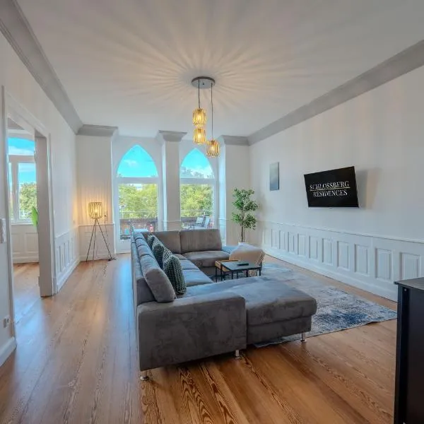 SCHLOSSBERG RESIDENCES - Design City-Apartment im Herzen von Bensheim，本斯海姆的飯店