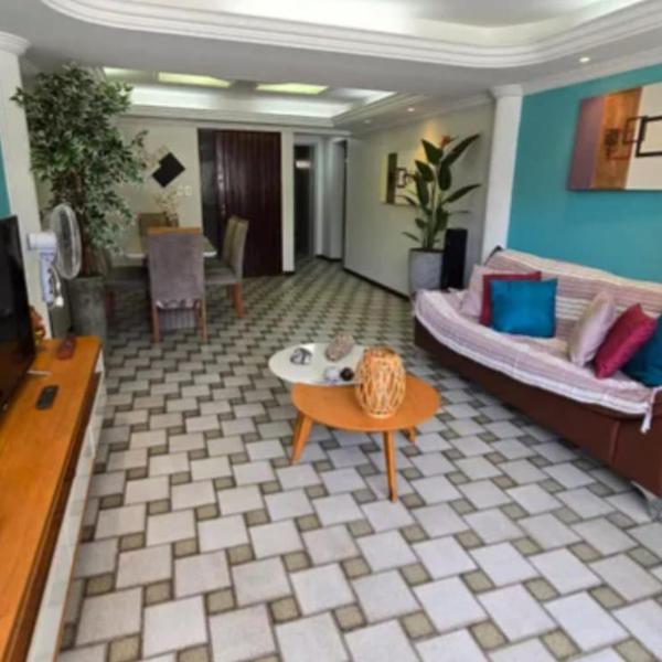Apartamento em Maceio 530 reais a diária 3 quartos , 3 banheiros 1 em suite 6 hóspedes diária 530 reais - Foto 5