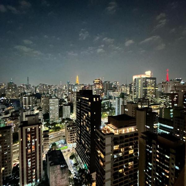Studio Moderno Vista incrível próx Av Paulista