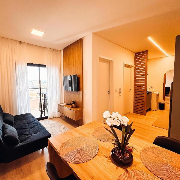 Apto com 1 quarto e sacada com churrasqueira - Foto 5