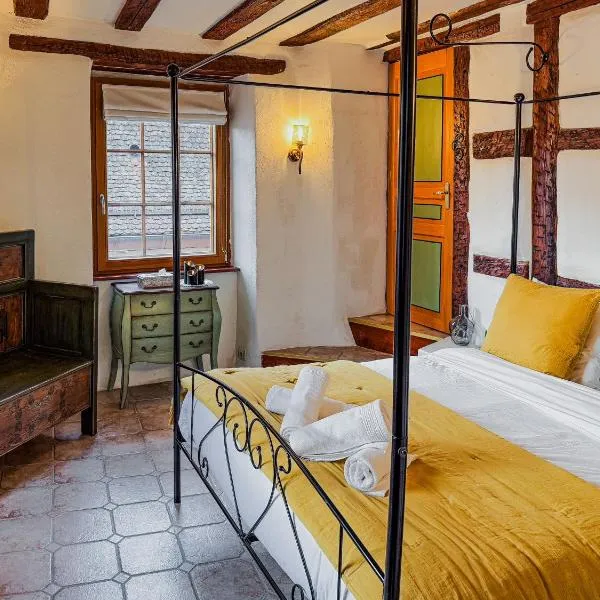 Au Nid de Cigogne, hotel in Zellenberg