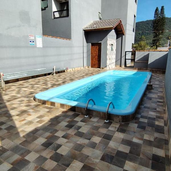 Apto com ar, piscina, 2 quartos a 350 m da praia - Foto 4
