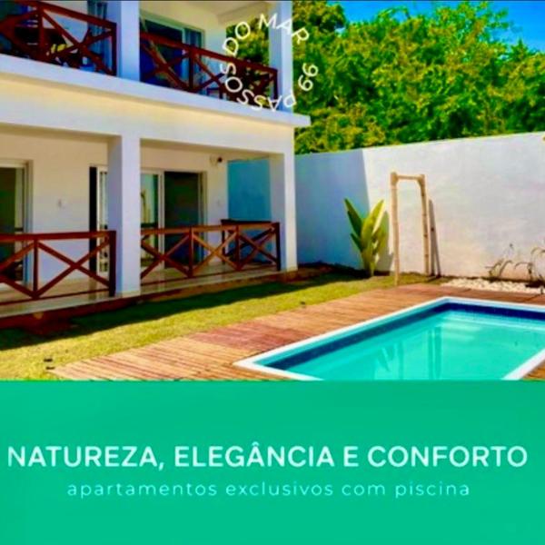 99 Passos Do Mar APARTAMENTO TERREO vista jardim