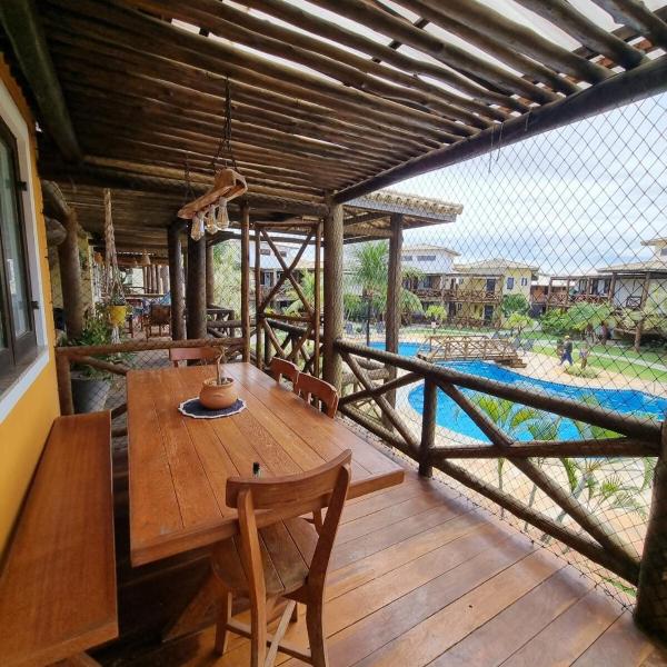 Village 2 quartos pé na areia na praia da Espera, Itacimirim, Bahia - mínimo 2 noites