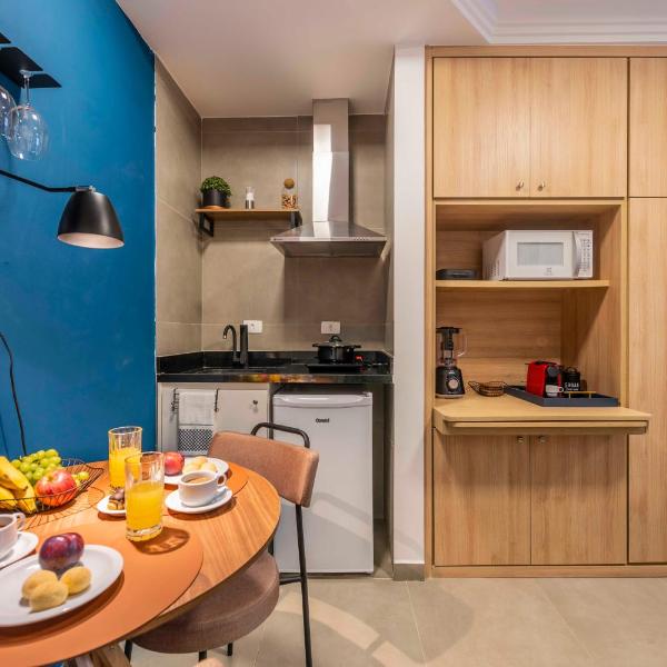 BHaus Jardins Poeta - Apartamento Premium - Próximo à Oscar Freire e Paulista - Academia - Mini Mercado - Piscina - Serviço de Arrumação e Bagagem - Recepção 24h - Vaga de Garagem - P64 - Foto 5