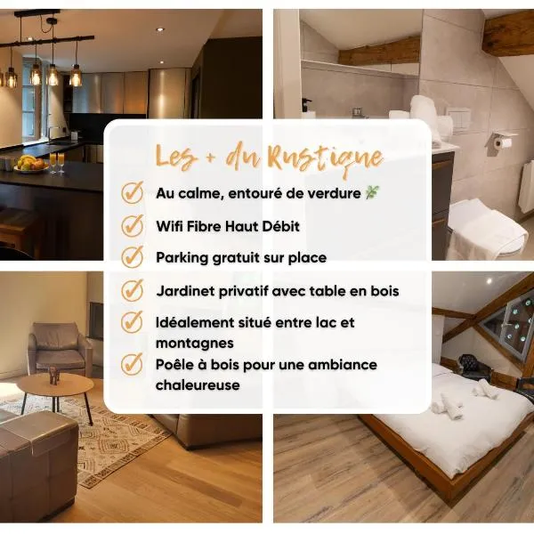 Le Rustique, hotel in Thonon-les-Bains