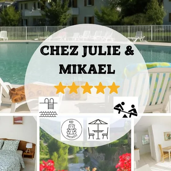 Piscine, vacances et nature - Séjour classé, hotel in Saint-Geniez-dʼOlt