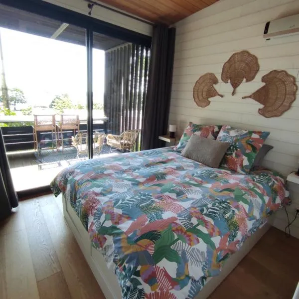 Chambre Perchée avec vue imprenable sur le lac de Lacanau, hôtel à Lacanau
