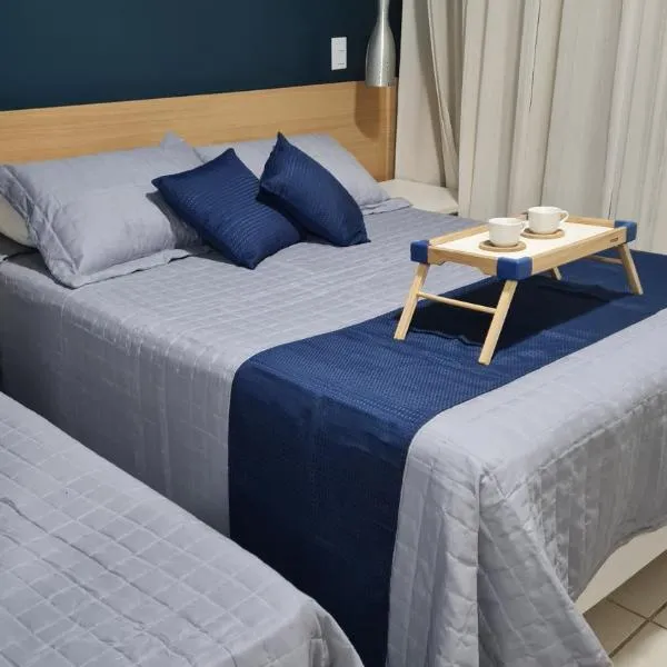 Flat Apart hotel Village - ao lado do Aldeia das Aguas โรงแรมในบาร์ราโดปิไร