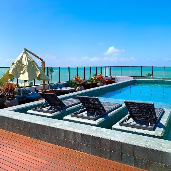 Studio com Vista para o Mar a 50m da praia