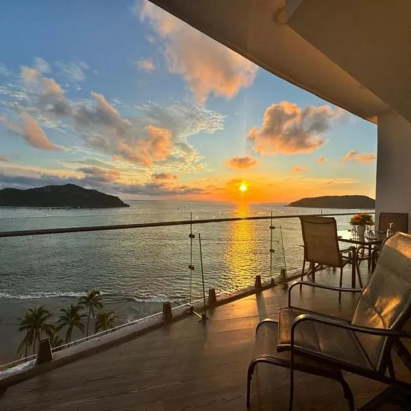 Exclusivo Departamento a pie de playa Vista al Mar, ξενοδοχείο σε Mazatlán
