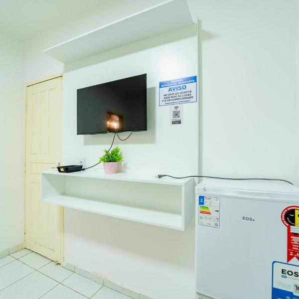 Flat c Wi-Fi e Smart TV Perto do Aeroporto - Foto 4