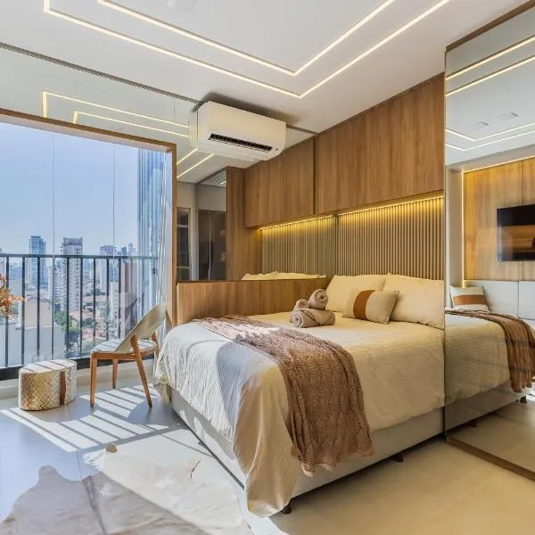 Luxury Studio 16 Floor Unique Design & Location、サンパウロのホテル