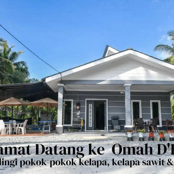 Homestay Omah D'Desa with pool, hotel en Kampong Telok Ru