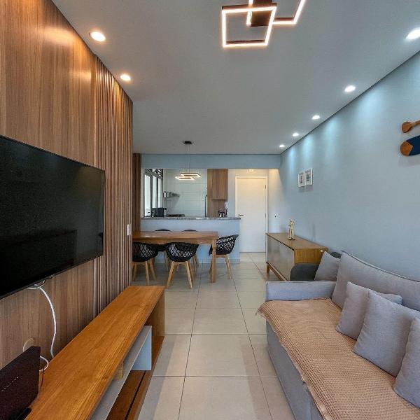 Bertioga | Novo Beira Mar com Enxoval Completo