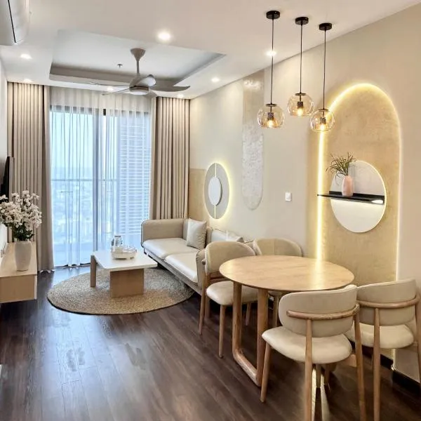 Hoàng Huy Commerce Võ Nguyên Giáp Mopius Apartment、ハイフォンのホテル