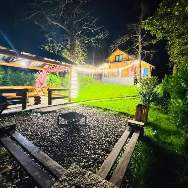 Деревянный дом, hotel in Kiketʼi