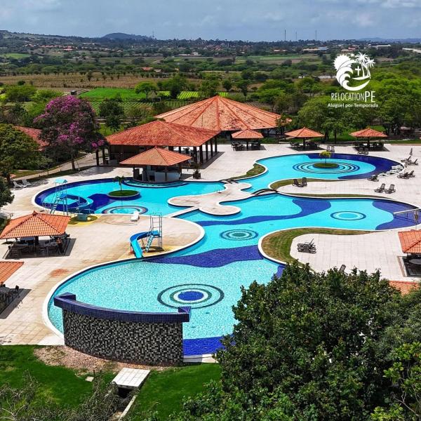 Hotel Canariu's Gravatá 102 BL16 | Flat Térreo com 2 Suítes