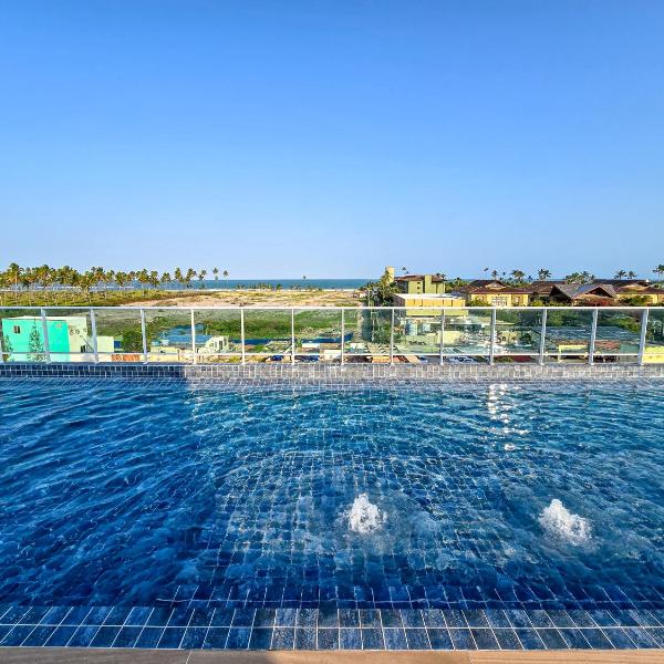 CG203-Flat vista para o mar e piscina de borda infinita BY OASIS FERIAS