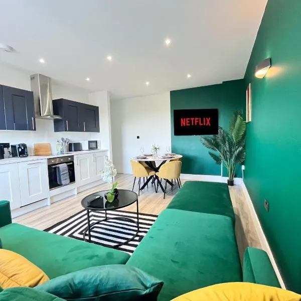 Luxury Norwich City Centre Apartment - Free Parking, ξενοδοχείο στο Νόργουιτς