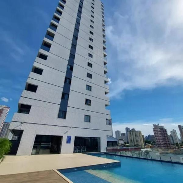 Apartamento com piscina, hidromassagem e academia
