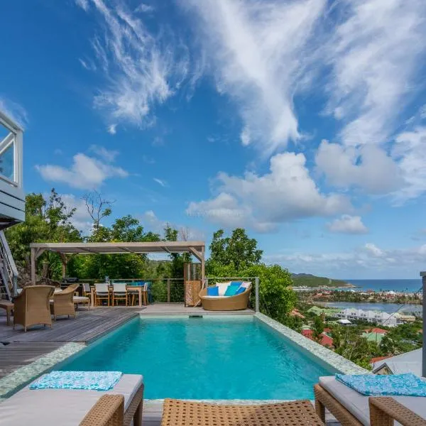 Ti'Cactus 1-bedroom apartment with private pool, viešbutis mieste Saint-Jean