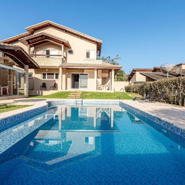 Refúgio com piscina, lareira e conforto, 1h de SP - Foto 4