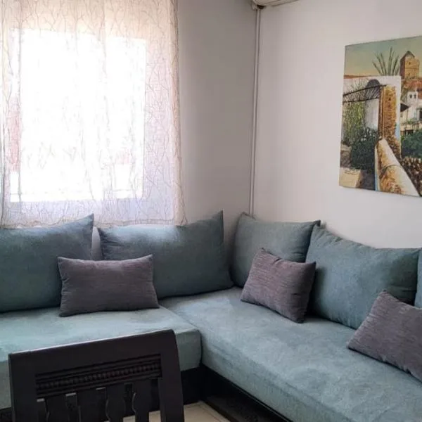 Apartment in the heart of Rabat-private parking & Wi-Fi, hotel in Rabat