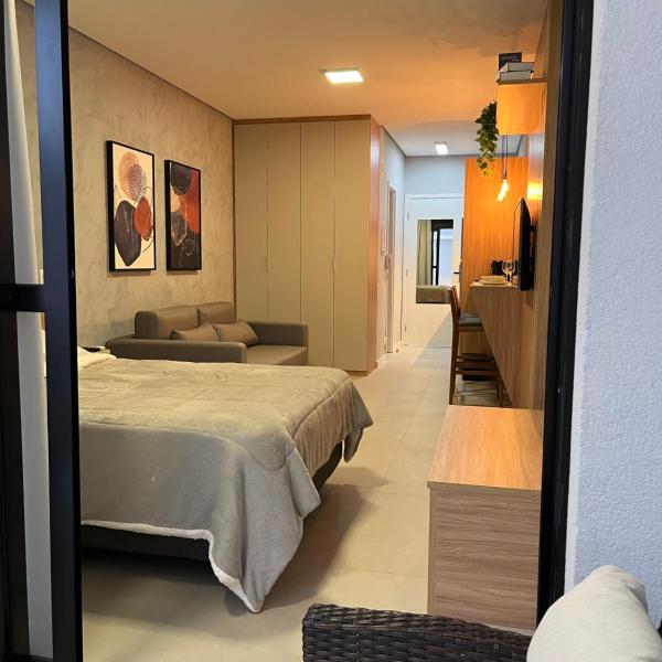 Studio moderno com piscina e academia na Liberdade - Foto 2