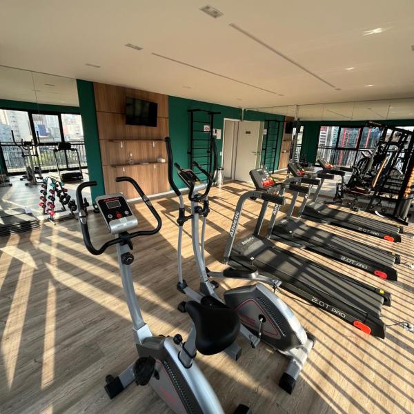 Studio moderno com piscina e academia na Liberdade - Foto 5