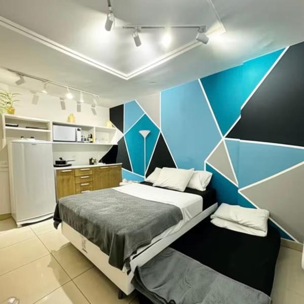 Studio com piscina, academia e ar condicionado Centro RIO - Foto 5