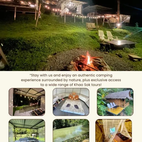 Amornkeeree Khao Sok Camping, hotel in Khao Sok