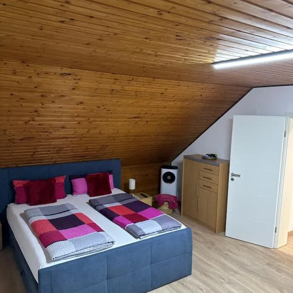 One room apartment in a quiet Location air conditioning, Hotel in Bretzfeld