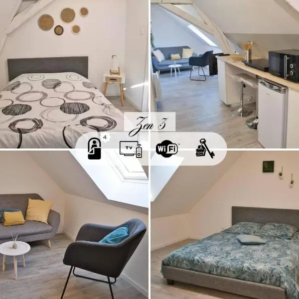 Zen3 - Charmant appartement 3 pièces au centre de Joigny, hotel in Joigny