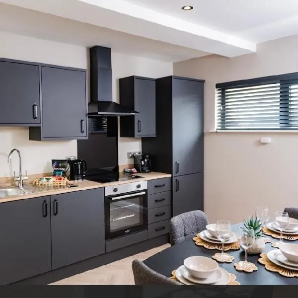 Penthouse Apartment with Roof Terrace Belfast City Centre, hotel v destinaci Belfast