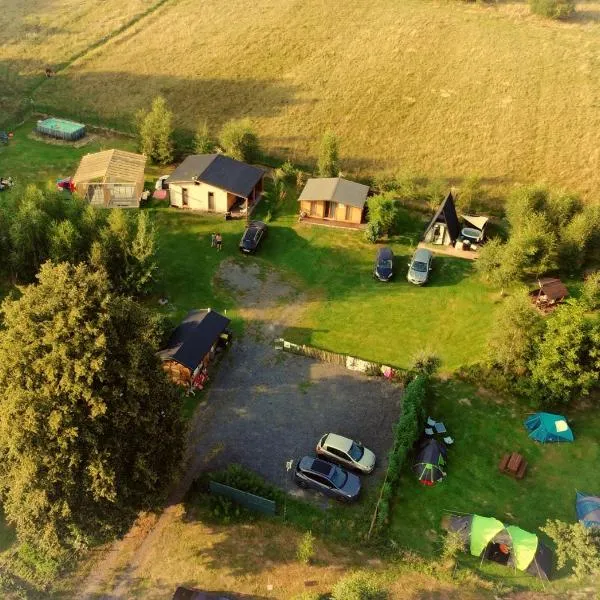 Agroturystyka Polana Giebułtów obok Świeradowa i zamku Czocha, domki przyjazne rodzinom z dziećmi, hotel i Mirsk