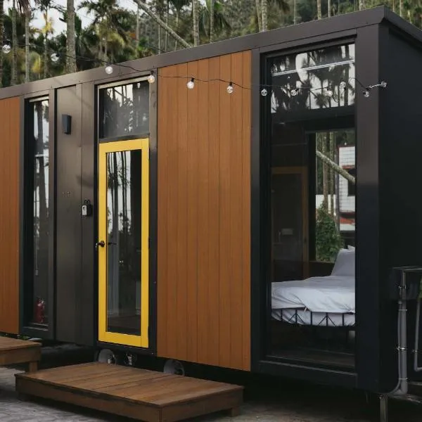 California Good Day Campground X by Tiny Away, hotel em T'ai-ping