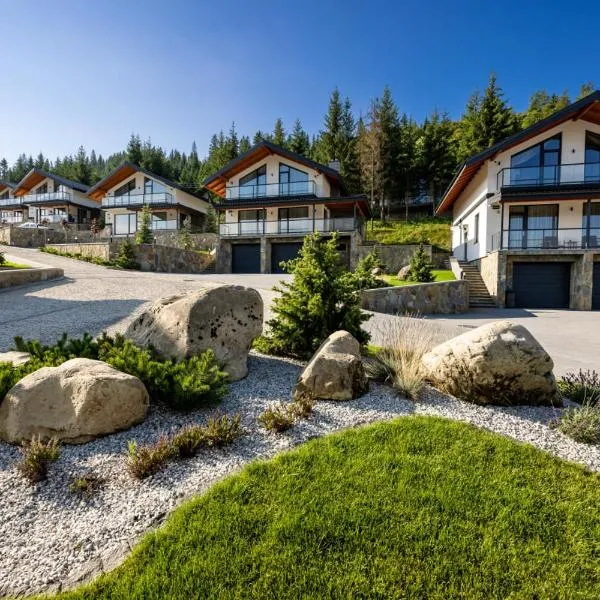 EcoBerghaus - Котеджне містечко, hotel di Bukovel