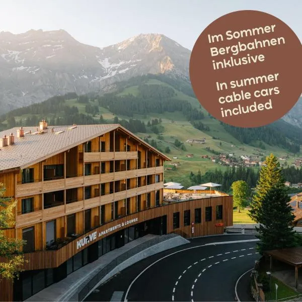 KURVE Apartments & Lounge, khách sạn ở Adelboden