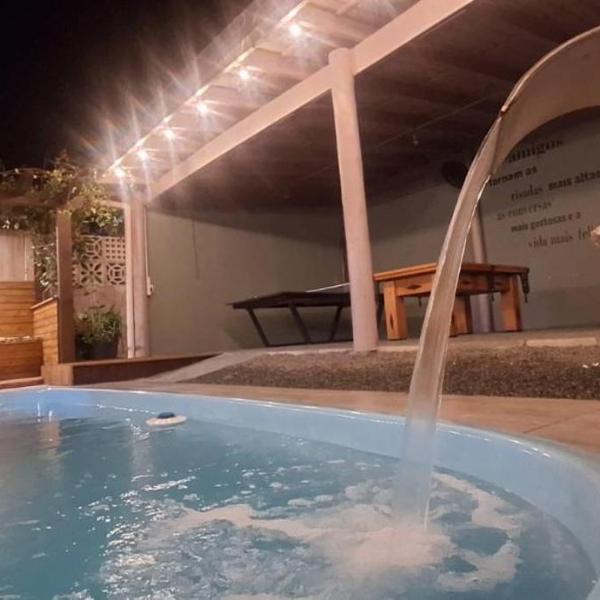 Casa com Piscina e Área Gourmet 3 Quartos na Praia