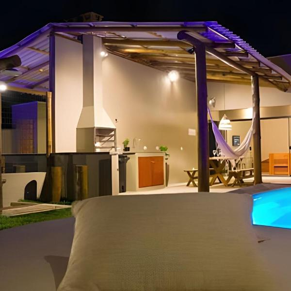 Casa com piscina, 4 minutos do mar, pet friendly! - Foto 4
