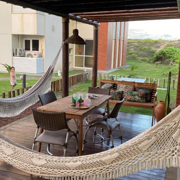 Apartamento na Praia do Baixio, Condomínio Fechado Pé na Areia - Foto 5