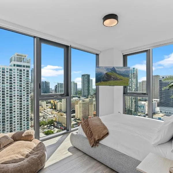 Downtown Miami Luxury Two Bed Two Bath, hotel a Miami