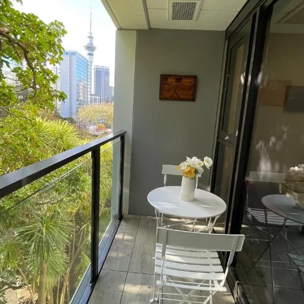 Modern apartment in the city center, hotel in Auckland